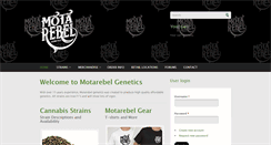 Desktop Screenshot of motarebelgenetics.com